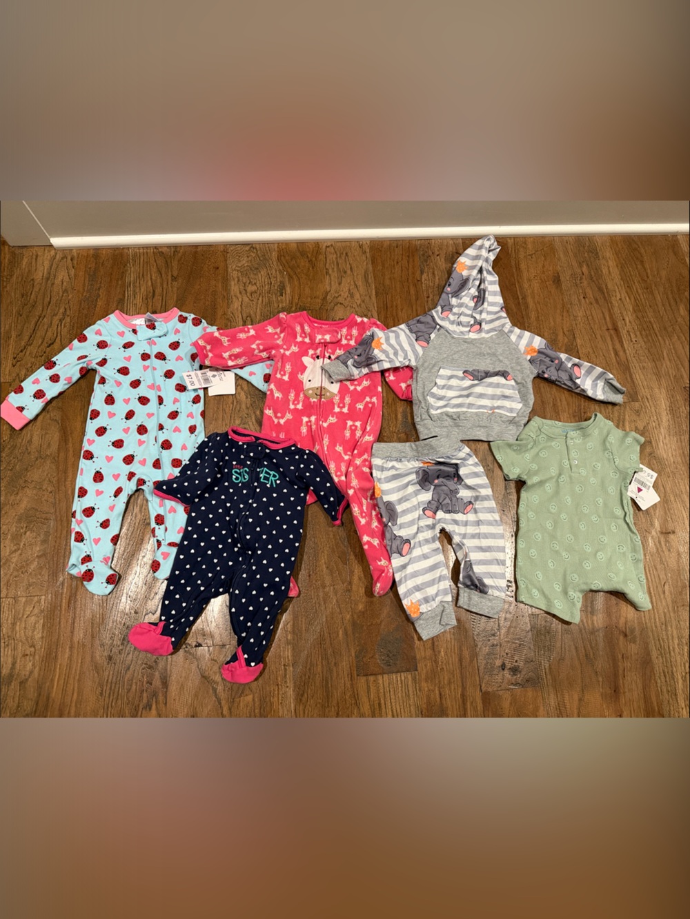 Mixed Pack of Baby Girls 3-6 Months
